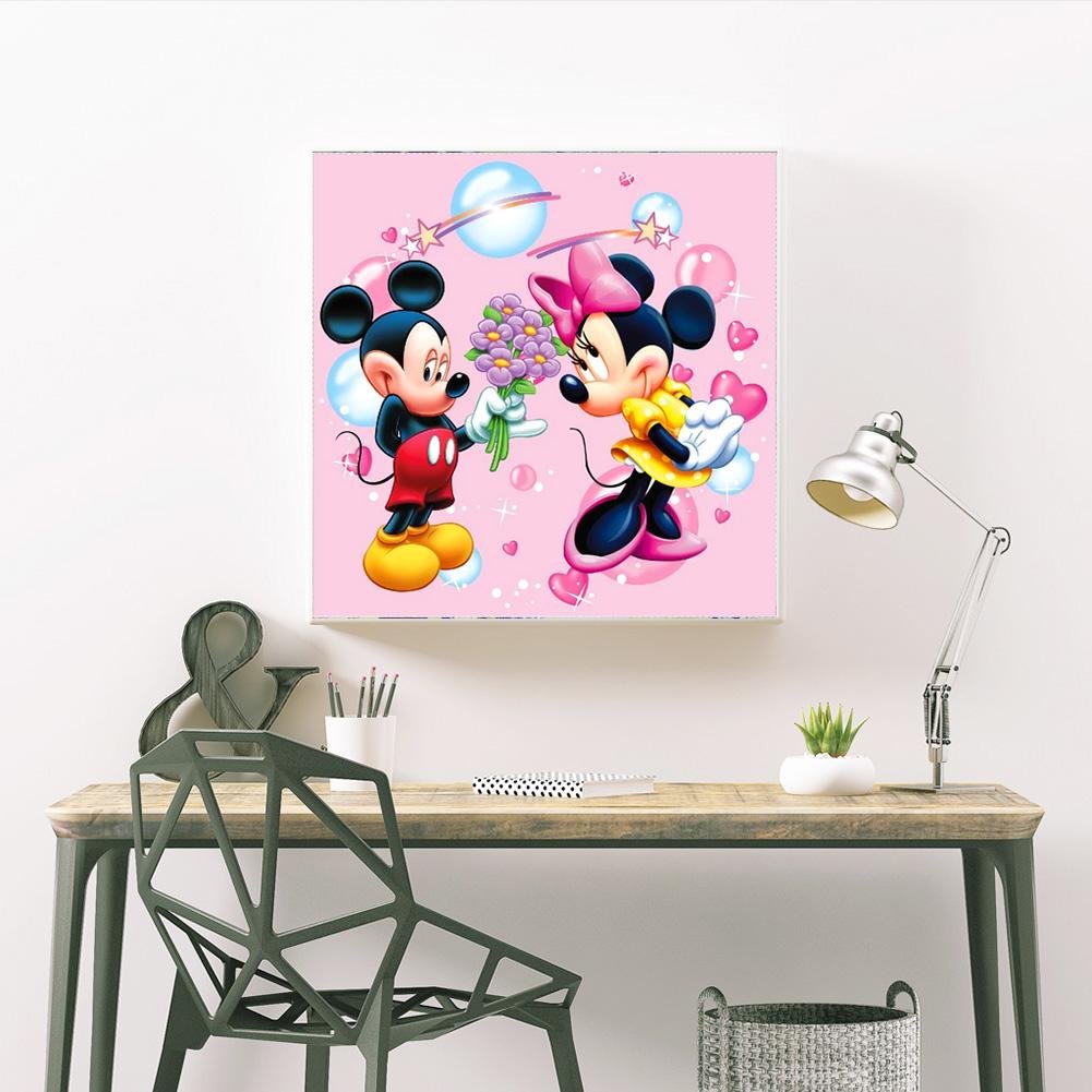 5D Diamond Painting Kit - Mikey & Minnie Good Dating