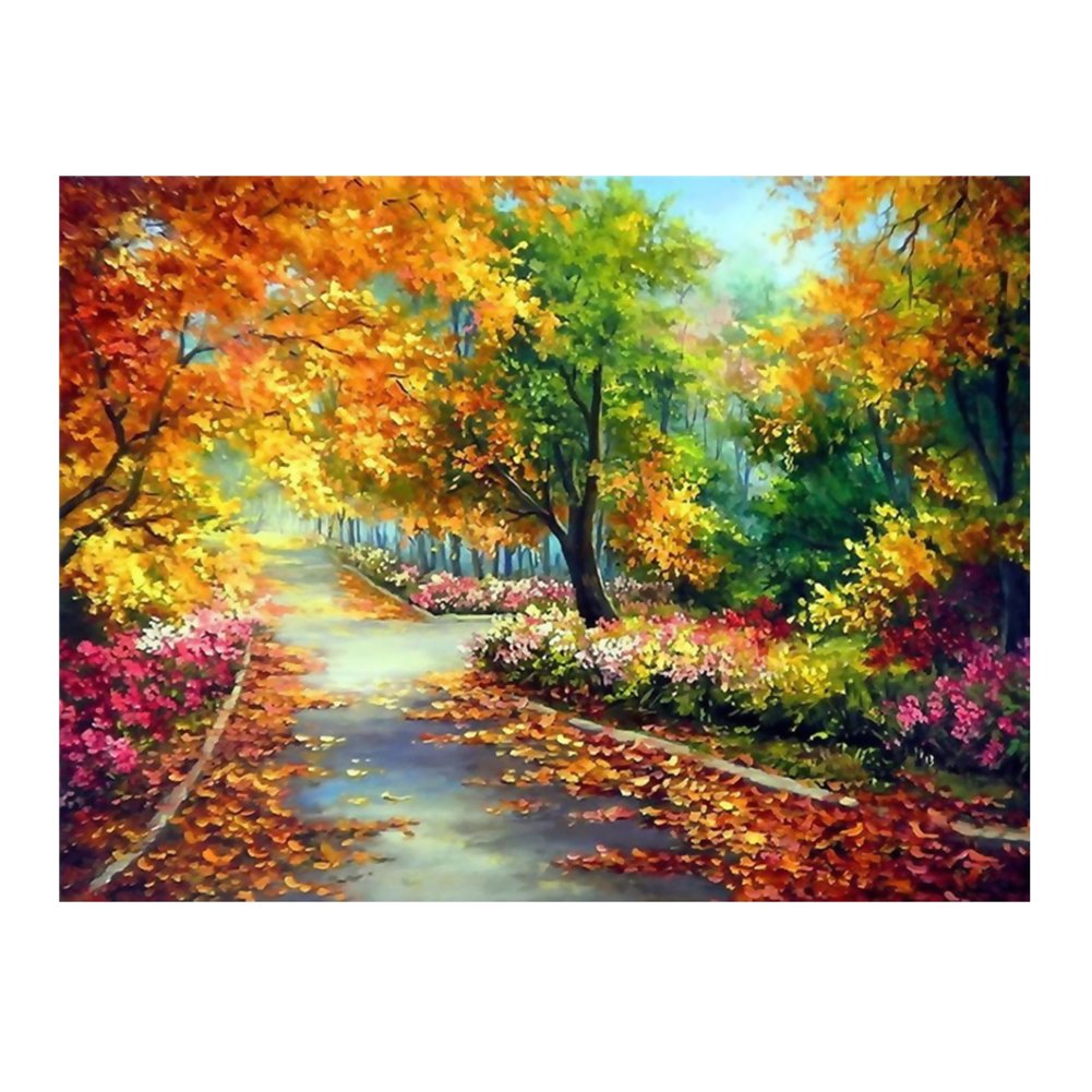 Diamond Painting - Full Round - Autumn Scenery
