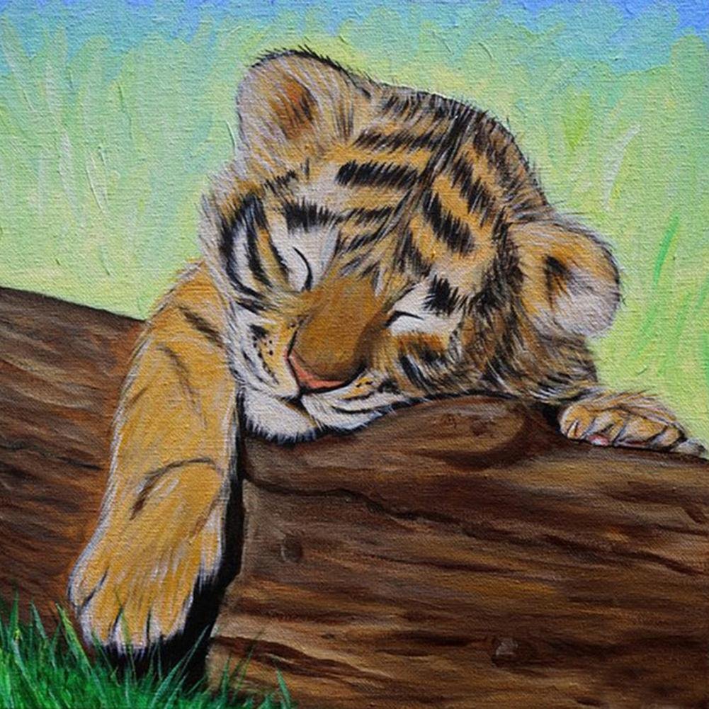 Diamond Painting - Full Round - Tiger
