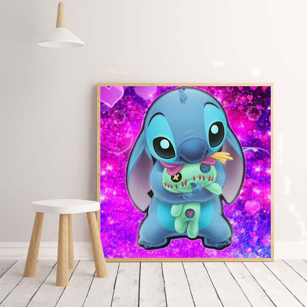 Stitch Diamond Painting On Canvas