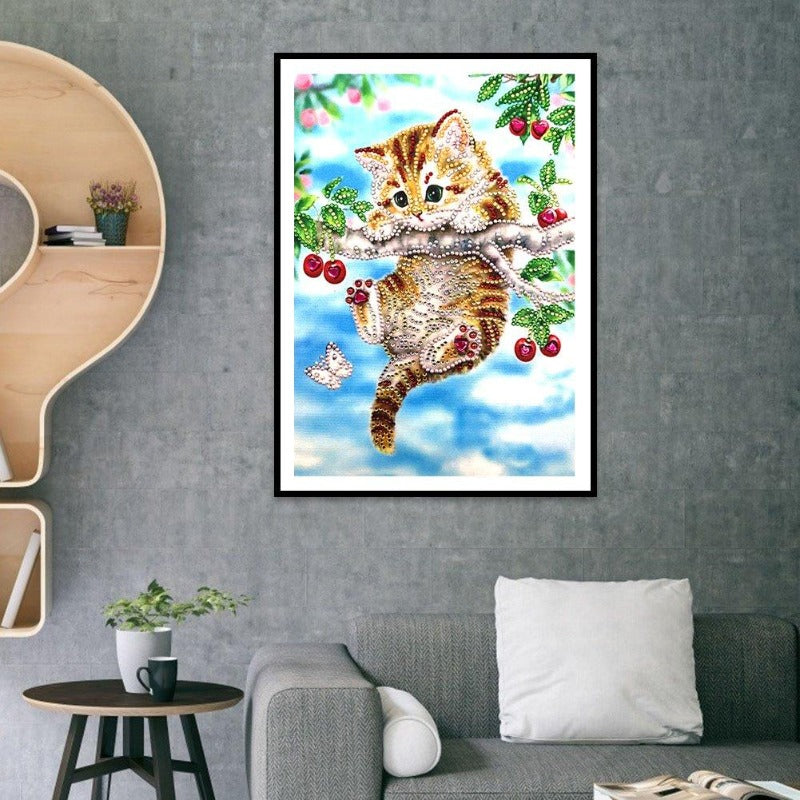 Diamond Painting can help you add the gaiety decoration.