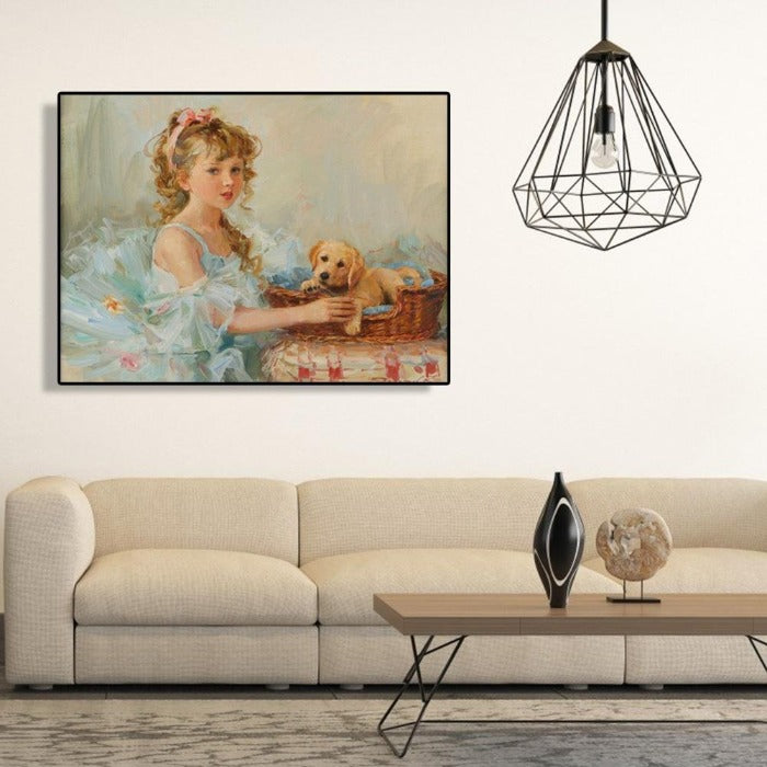 Canvas Frameless Acrylic Picture Wall Art Living Room Decoration Gift 40x50cm