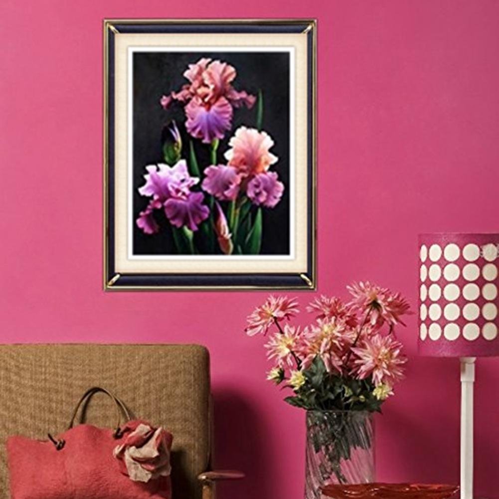 Diamond Painting - Partial Round - Flower A