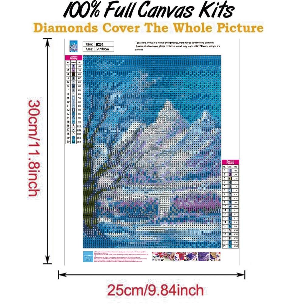 Diamond Painting - Full Round - Snow Mountain