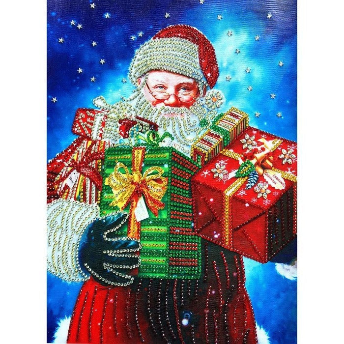 DIY 5D Crystal Rhinestone Diamond Painting Kit Santa Clause