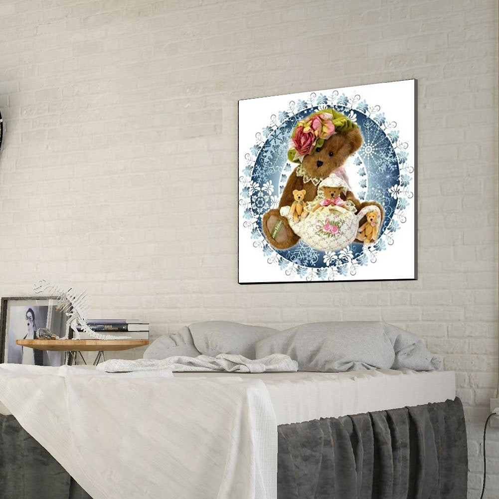 Diamond Painting - Full Round - Bear B