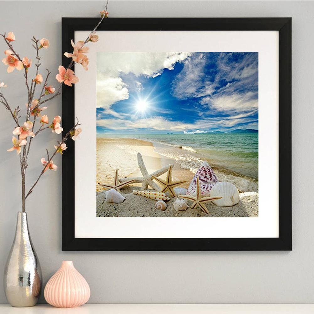 Diamond Painting - Full Round - Beach Sea Star