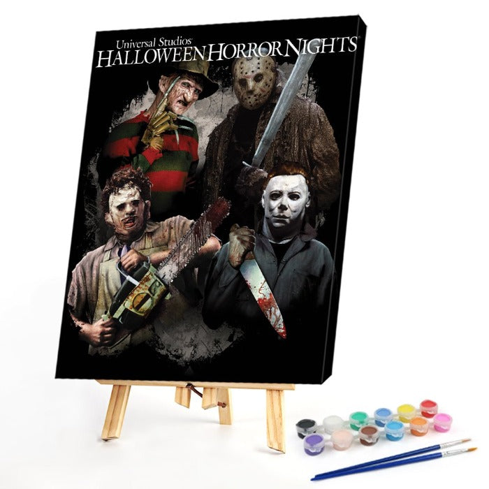 Horror Film Wall Art Posters Picture Craft Kit Gift Home Living Room Decoration