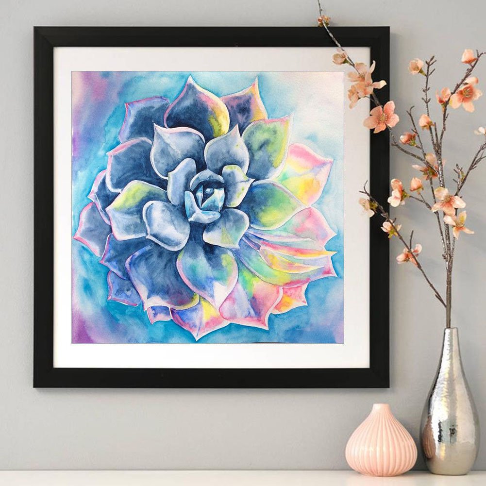 Diamond Painting Succulent Plants