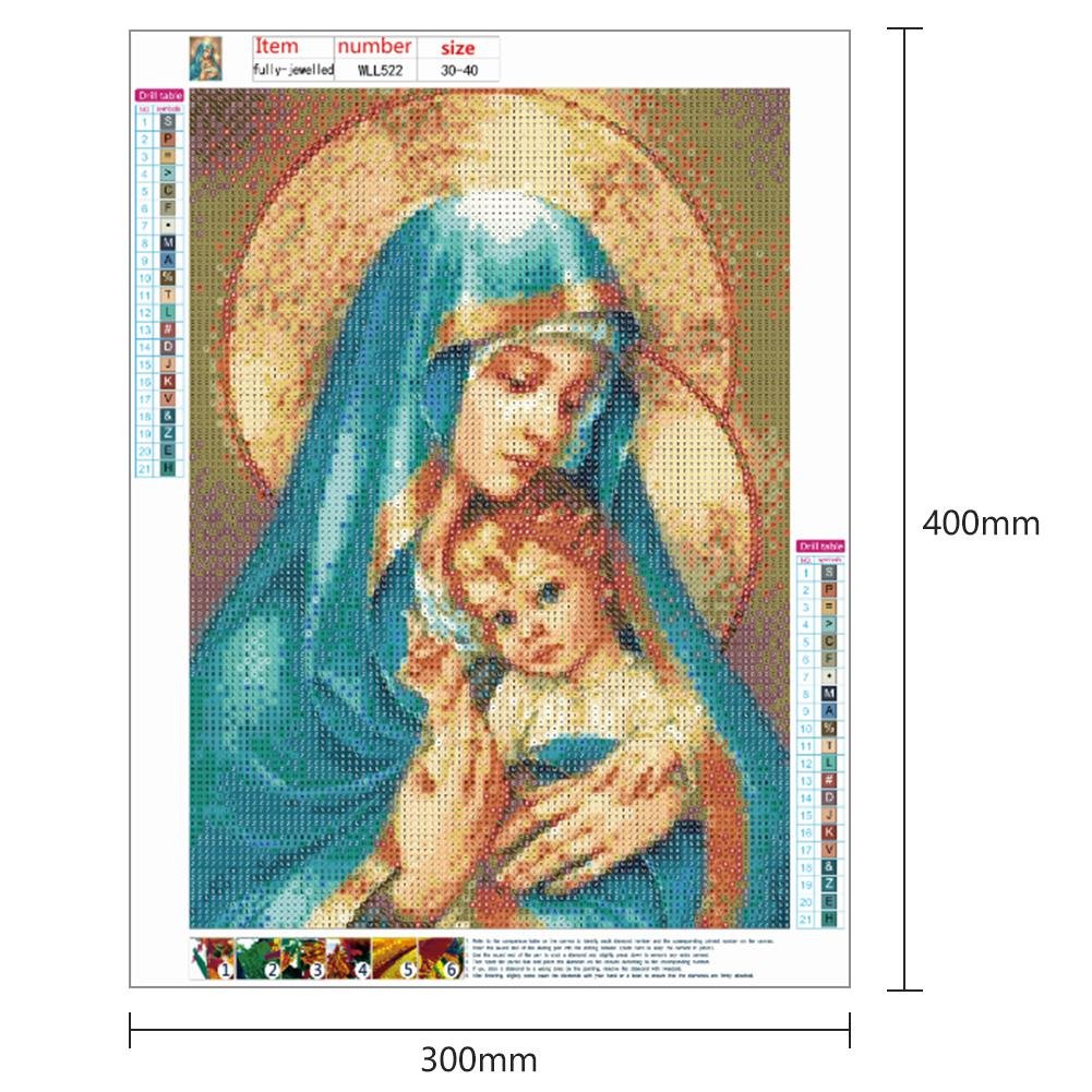 Diamond Painting - Full Round - Mom Kids