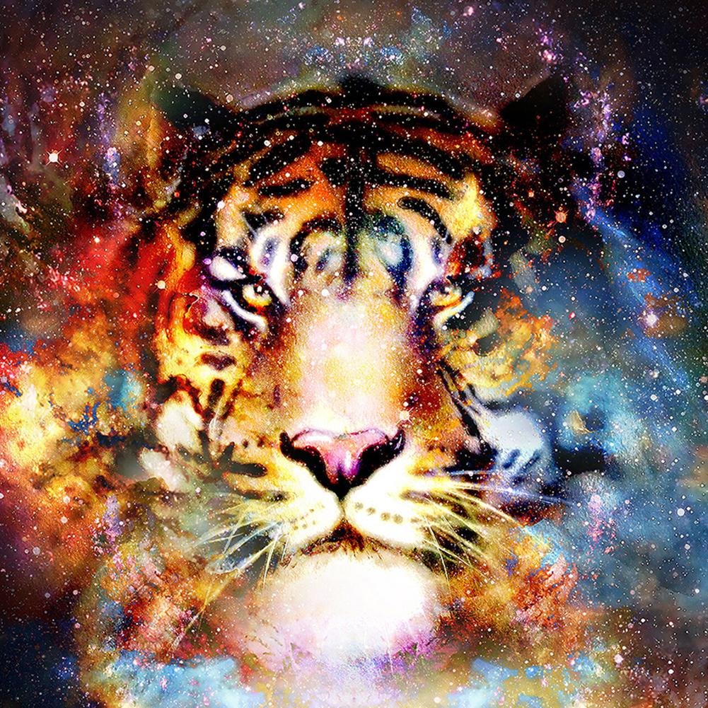 Diamond Painting - Full Round - Novelty Tiger