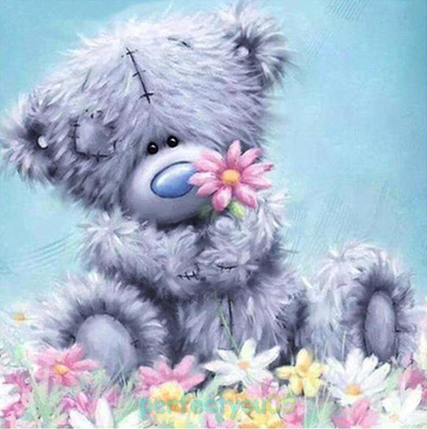 Diamond Painting - Full Round - Teddy Bear A