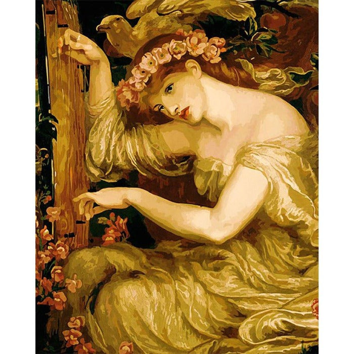 DIY Unframed Running Proserona Painting Picture By Numbers Colorful Paint Wall Art for Living Room