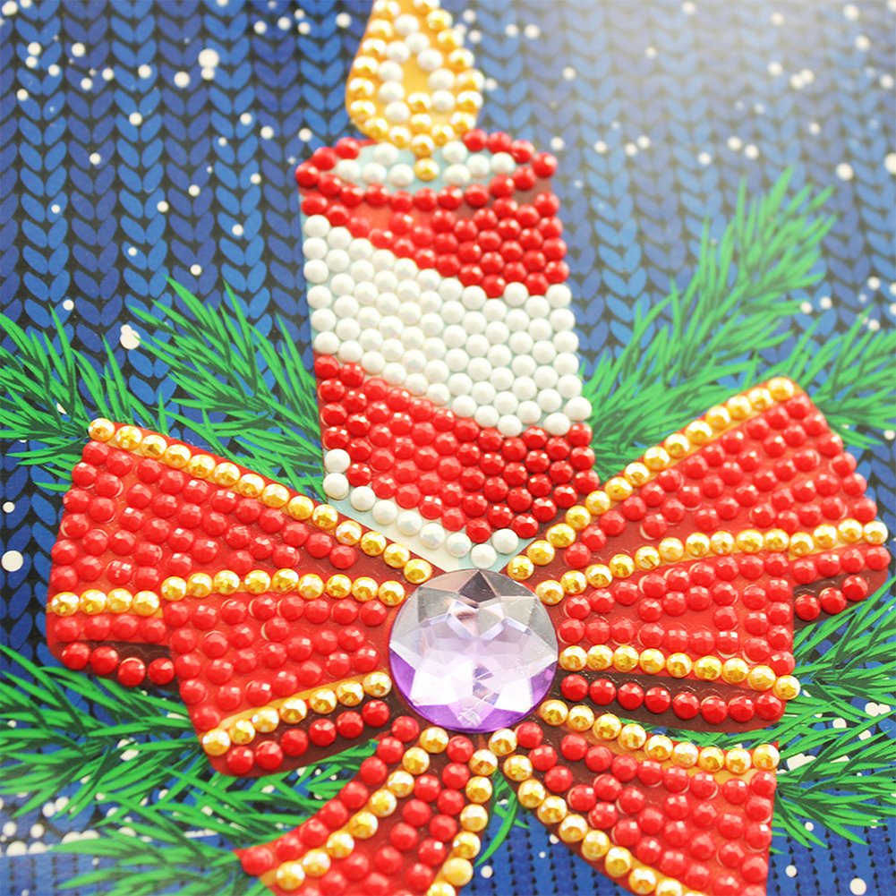 DIY Diamond Painting Greeting Card - Candle
