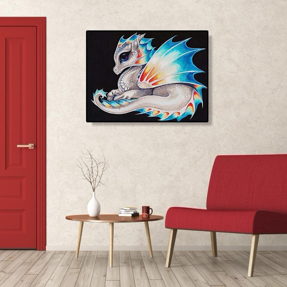 Pintura Diamante - Rodada Completa - Dragão