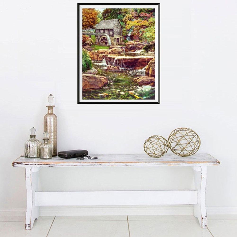 Pintura de diamante - rodada completa - vida vintage