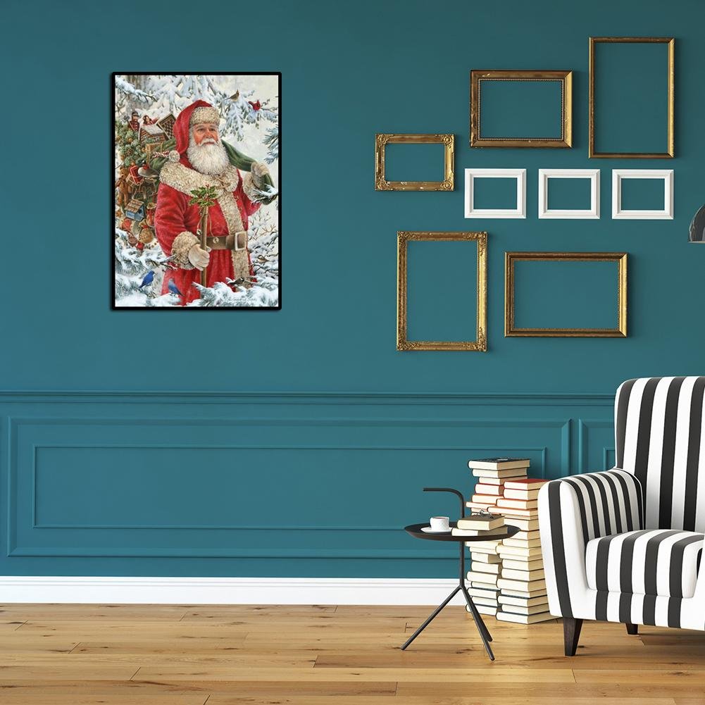 Pintura Diamante - Rodada Completa - Papai Noel I