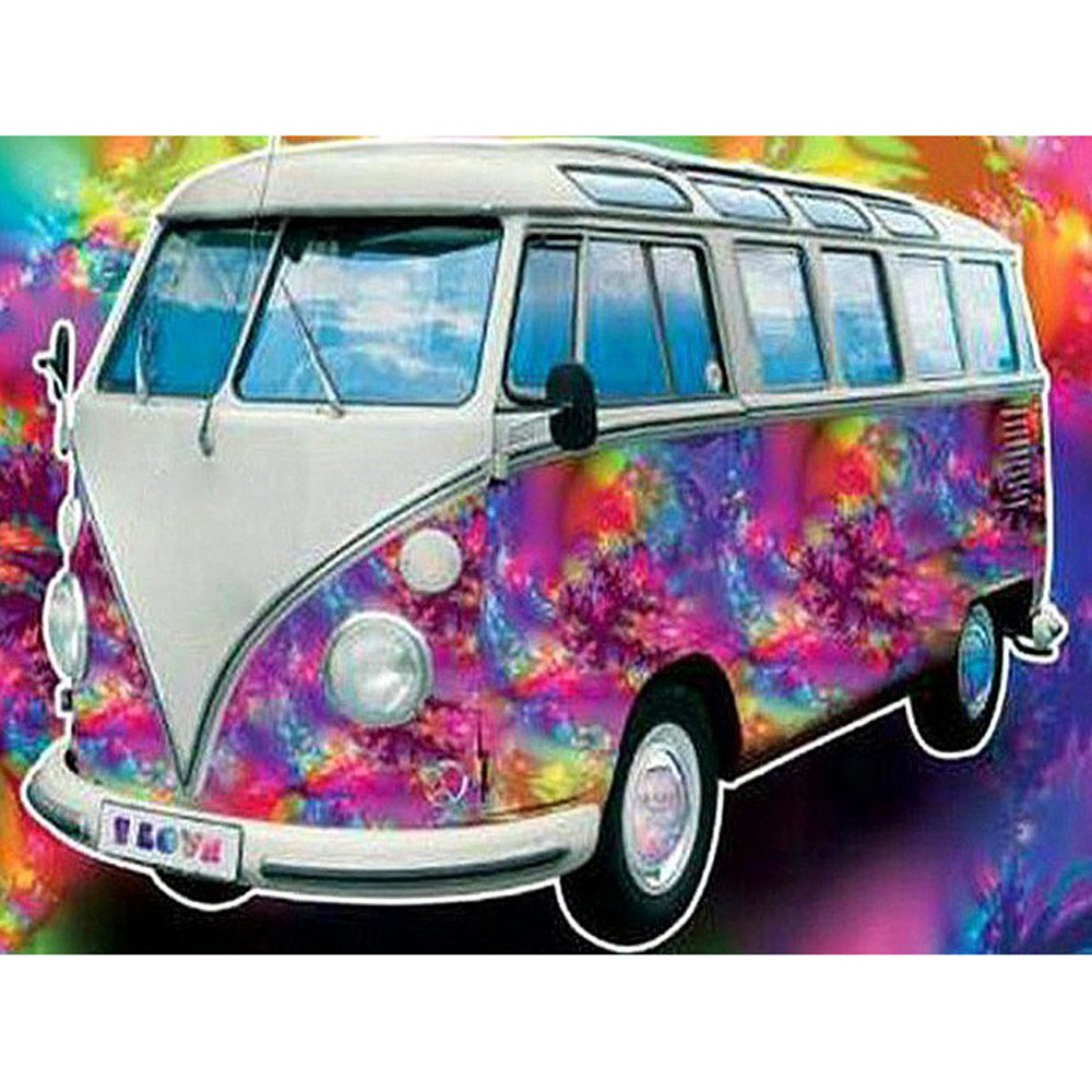 Diamond Paintings Art Full Drill Bus