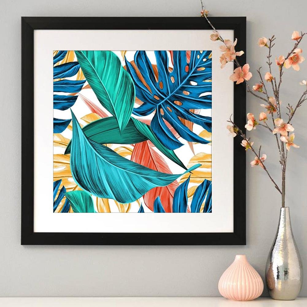 5D DIY Diamond Painting Kit - Full Round - Leaves