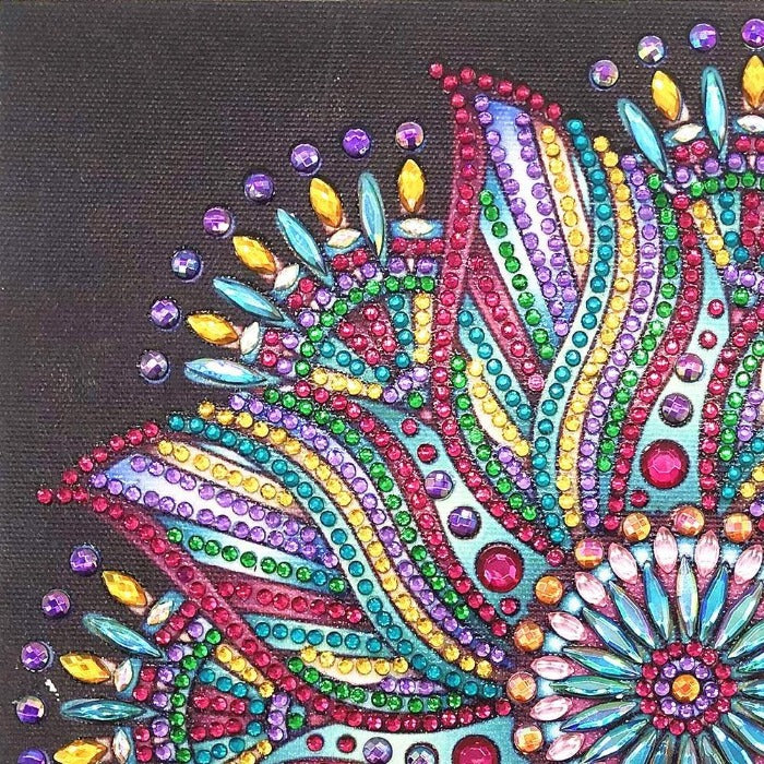 Diamond Painting Crystal Rhinestone Shining Flower diy home decoration
