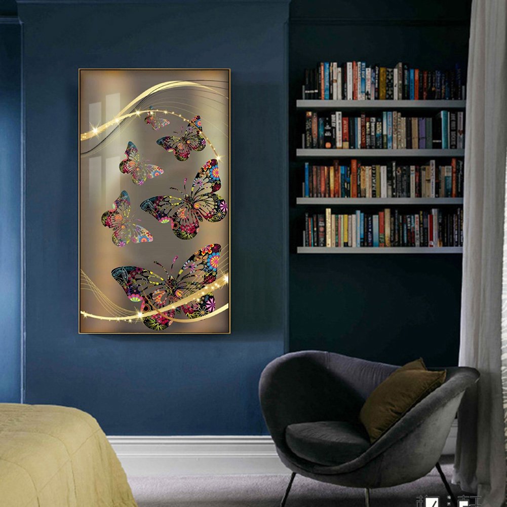 Diamond Painting - Full Round - Butterfly (30*60cm)