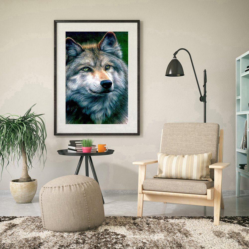 Diamond Painting - Full Round - Wolf 2