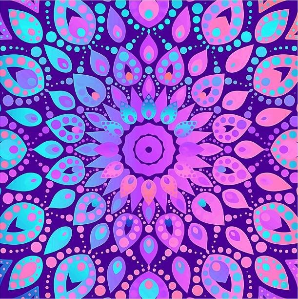Diamond Painting - Full Round - Abstract Mandala