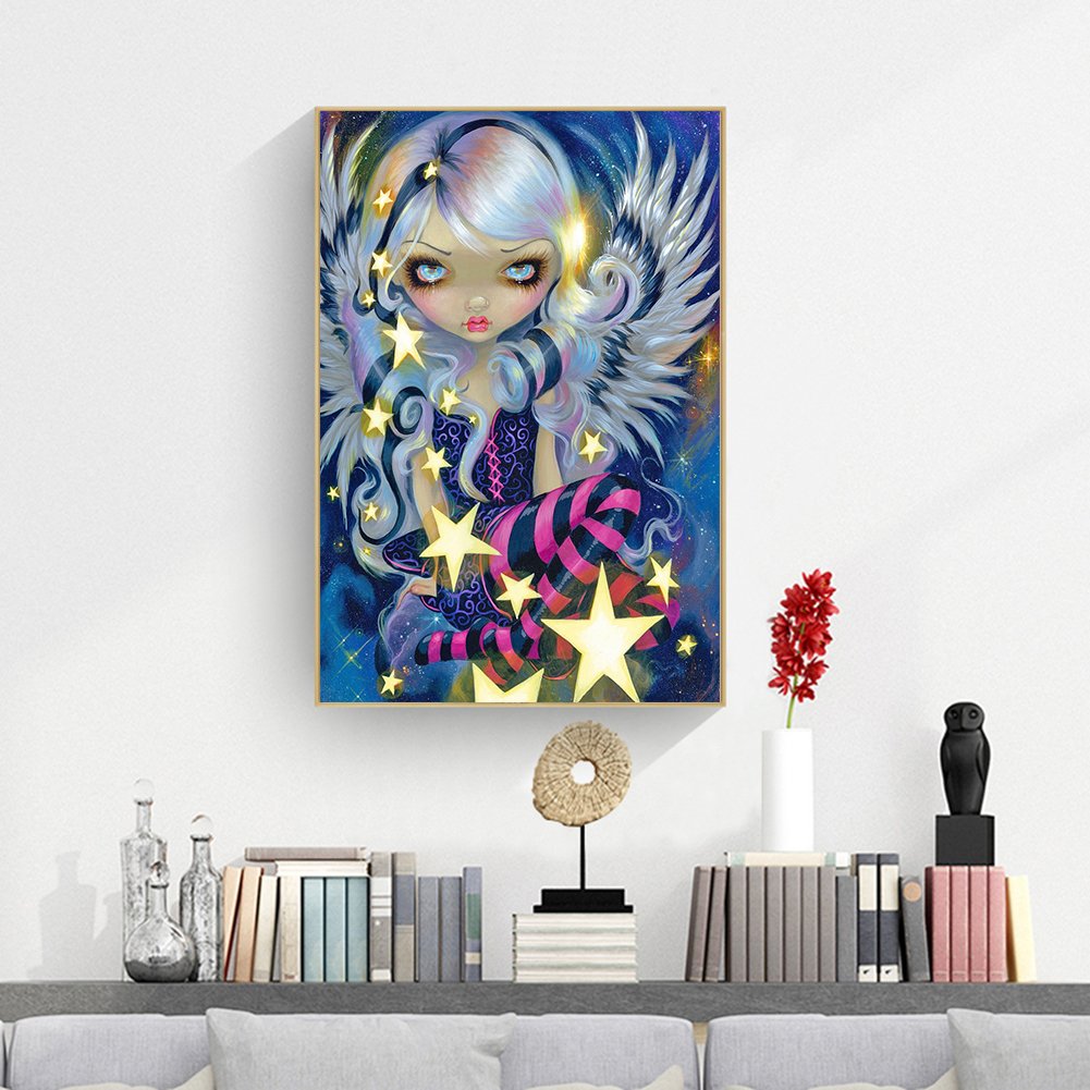 Diamond Painting - Full Round - Cartoon Big Eyes