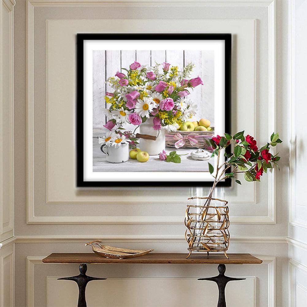 Diamond Painting - Full Round - Flower 2