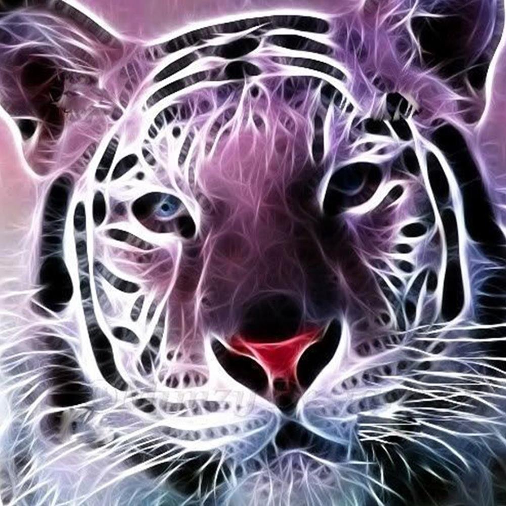 Diamond Painting - Full Round - Tiger