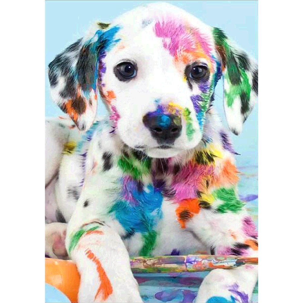 11ct Stamped Cross Stitch Dog (36*46cm)