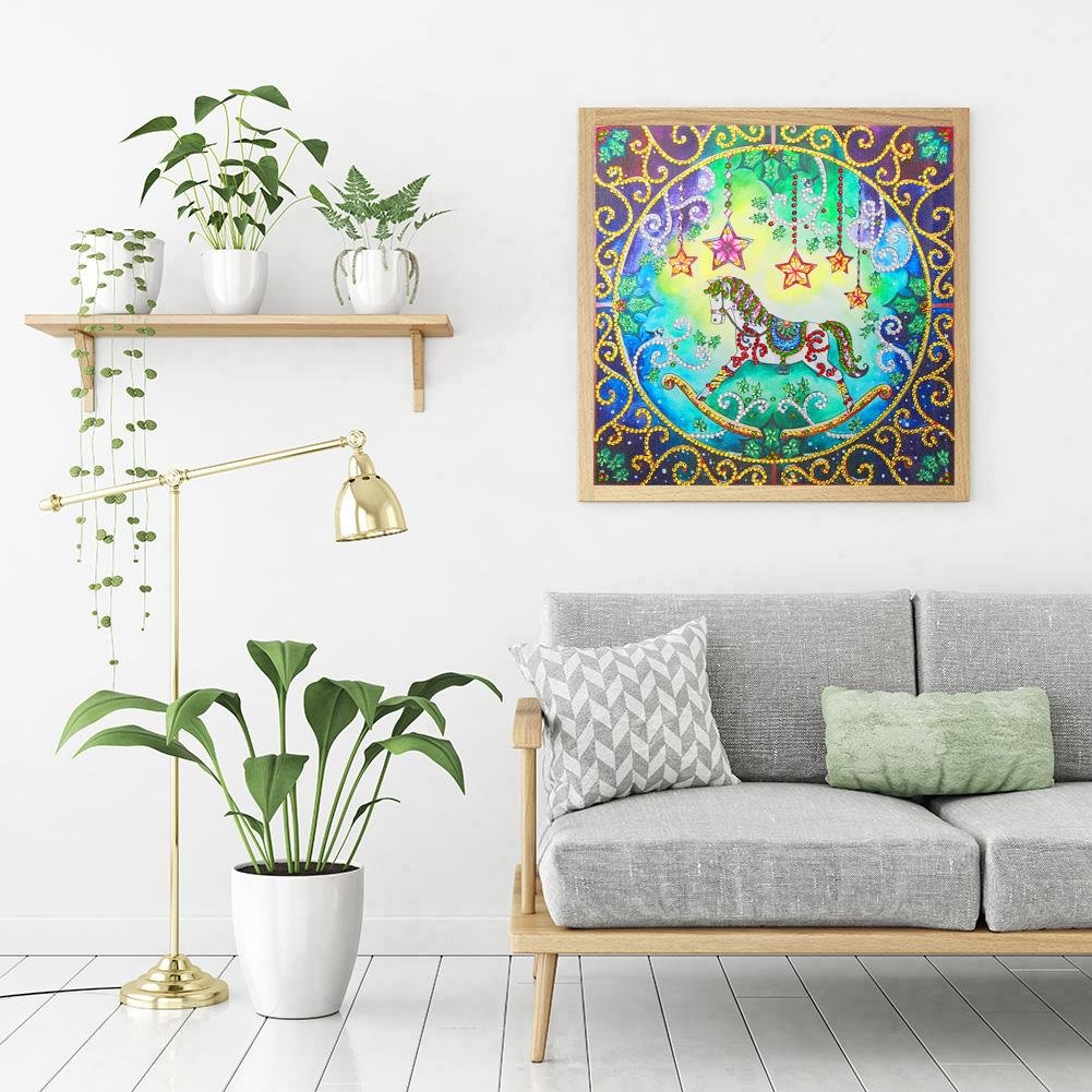 Diamond Painting - Crystal Rhinestone - Horse