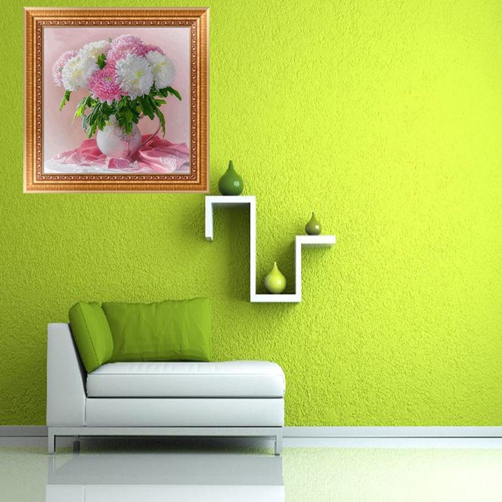 Diamond Painting - Partial Round - Flower C