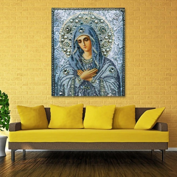 26*30cm DIY 5D Crystal Rhinestone Diamond Painting Kit Maria