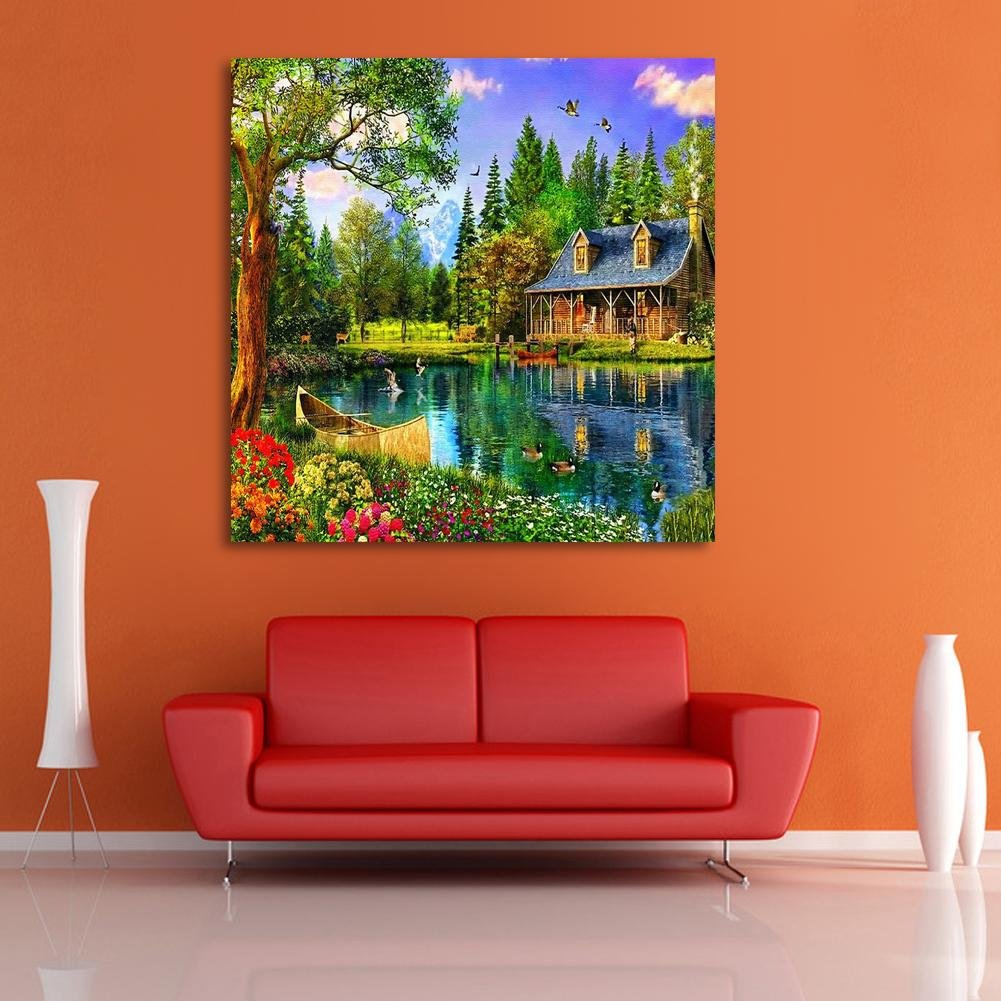 Diamond Painting - Partial Round - Countryside