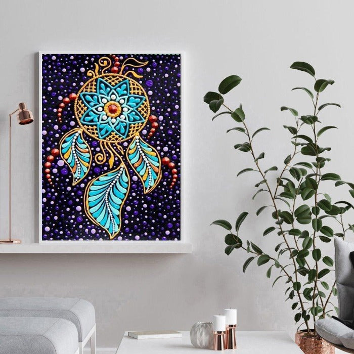 Dream Catcher Crystal Rhinestone Part Special Shaped Diamond Painting
