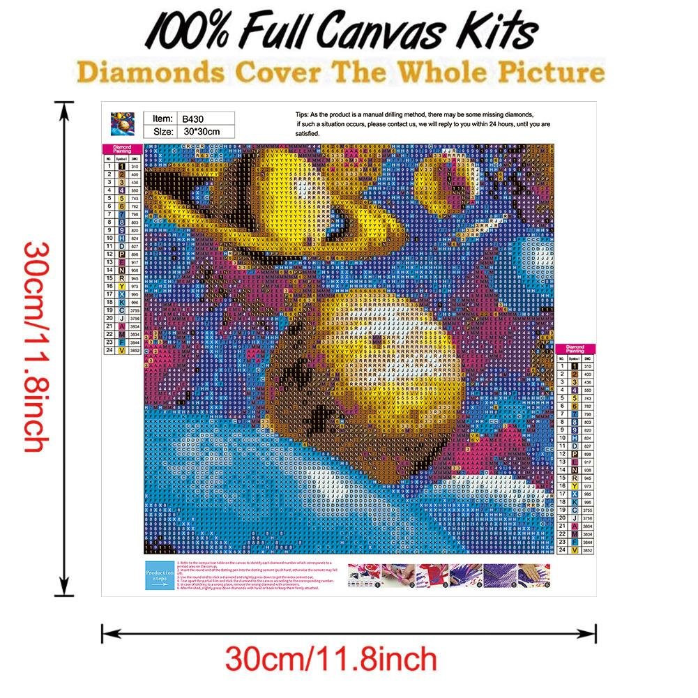 Diamond Painting - Full Round - Colorful Planet