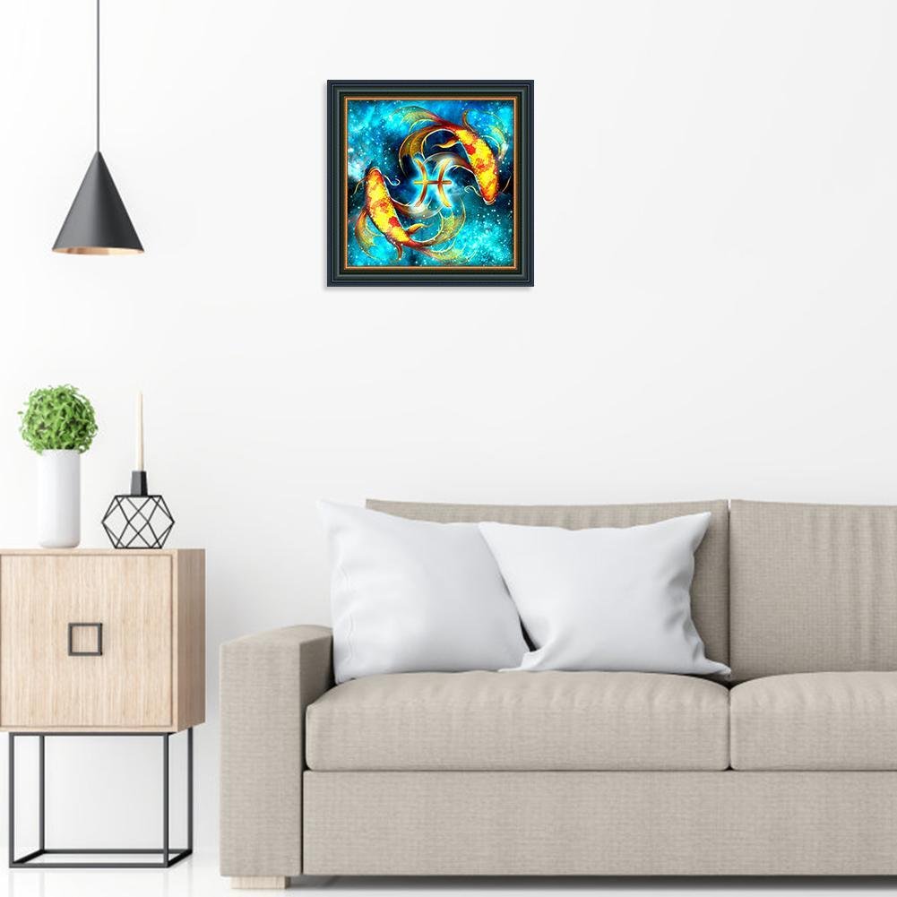 Diamond Painting - Full Round - Pisces