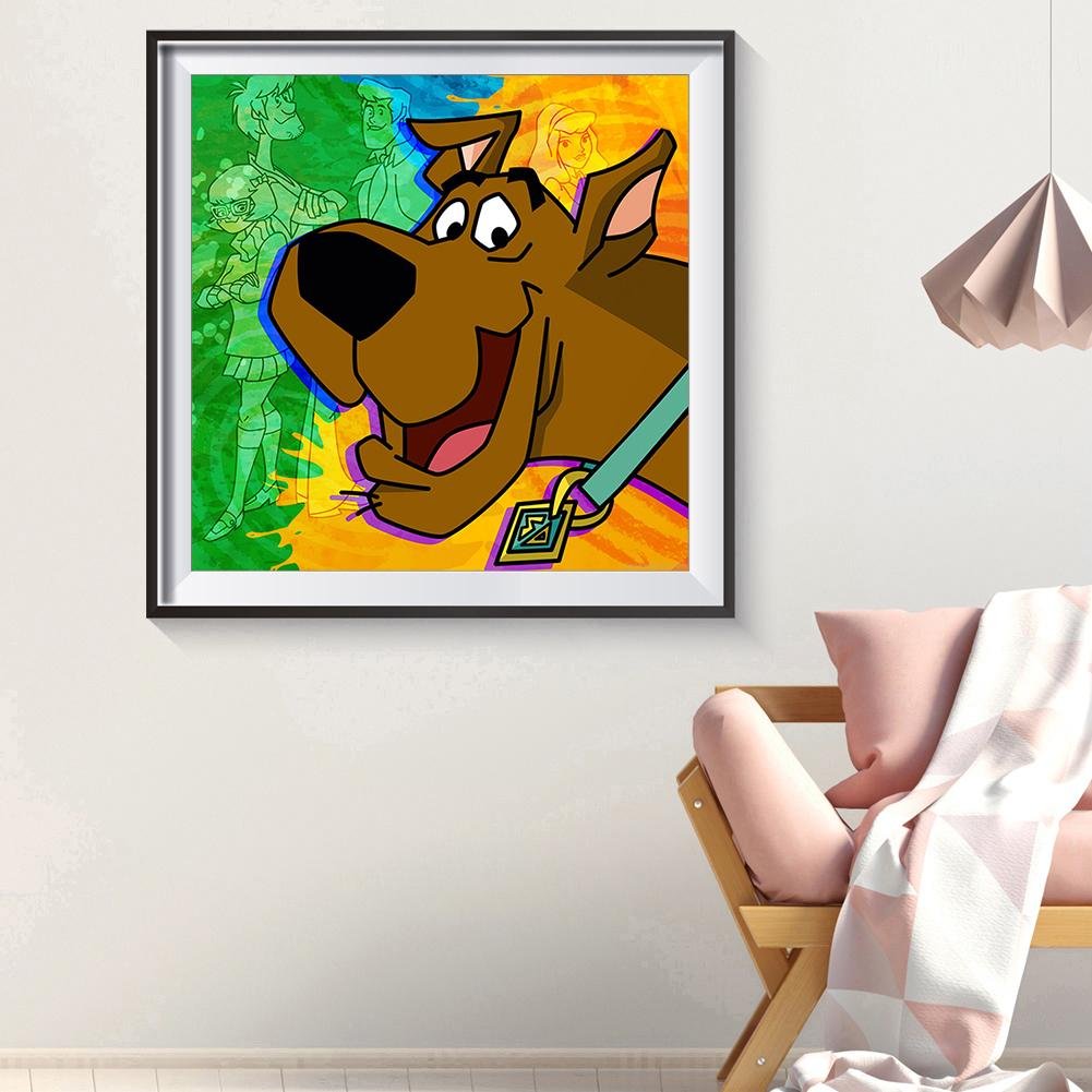 Diamond Painting - Full Round - Scooby Doo