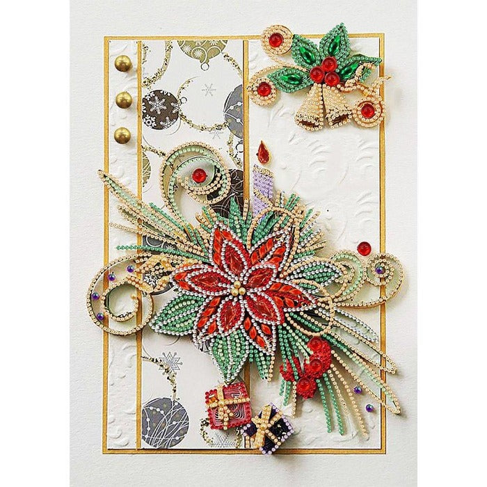 DIY 5D Crystal Rhinestone Diamond Painting Kit Flower