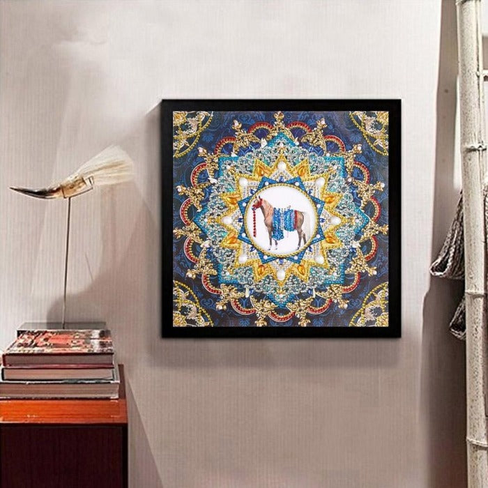 Best sellers Diamond Painting - Crystal Rhinestone - Mandala Horse