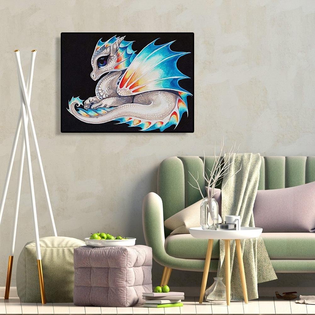 Pintura Diamante - Rodada Completa - Dragão