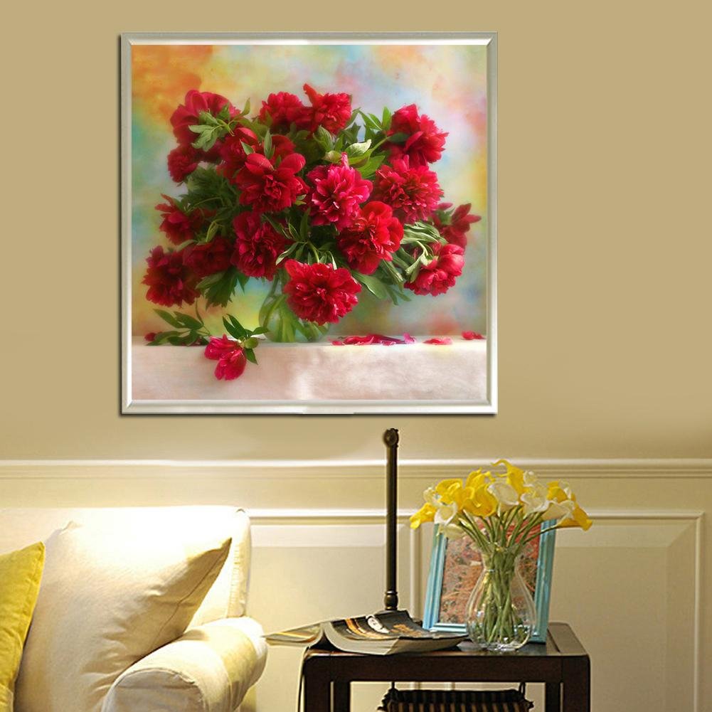 Diamond Painting - Partial Round - Flower B