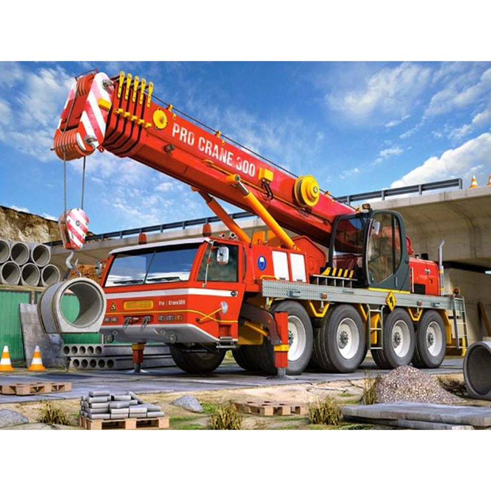 Diamond Paintings Art Full Drill Fire Truck