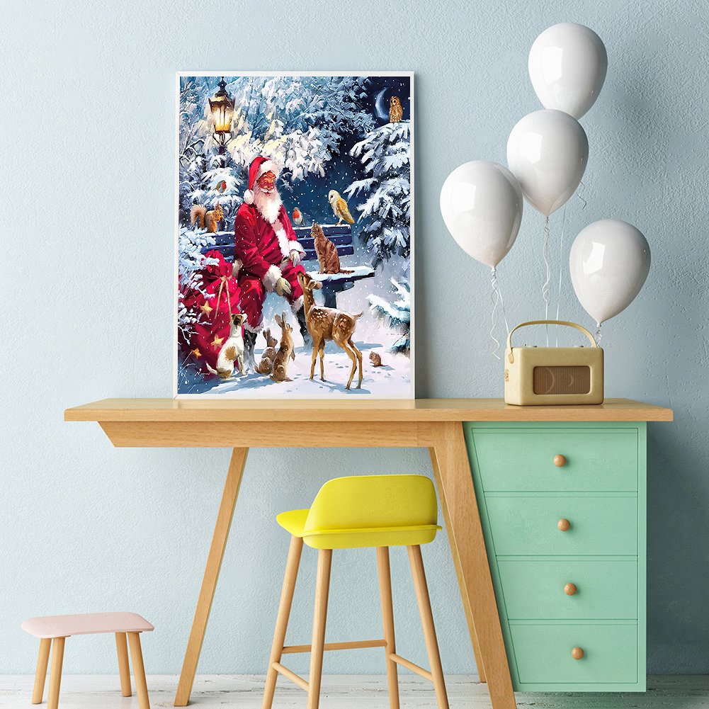 Paint By Number - Oil Painting - Santa Claus (40*50cm) A