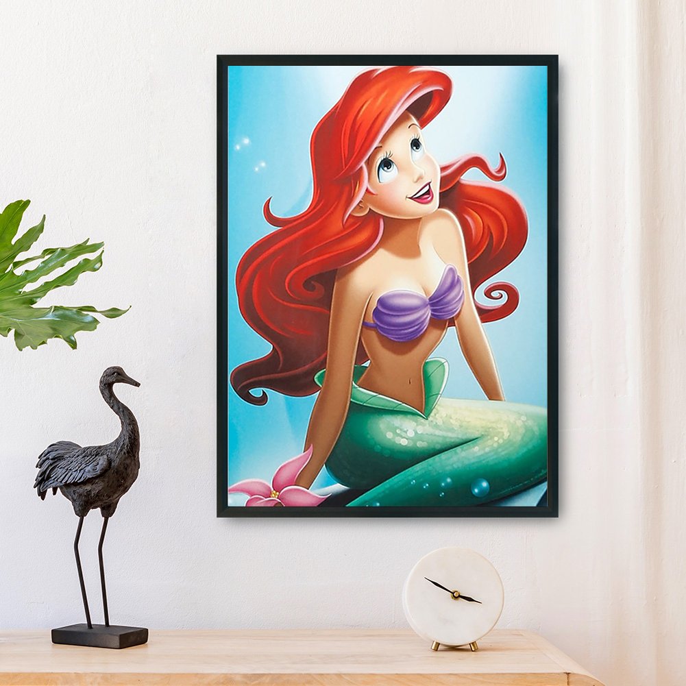 11ct Stamped Cross Stitch - Mermaid (46*36cm)