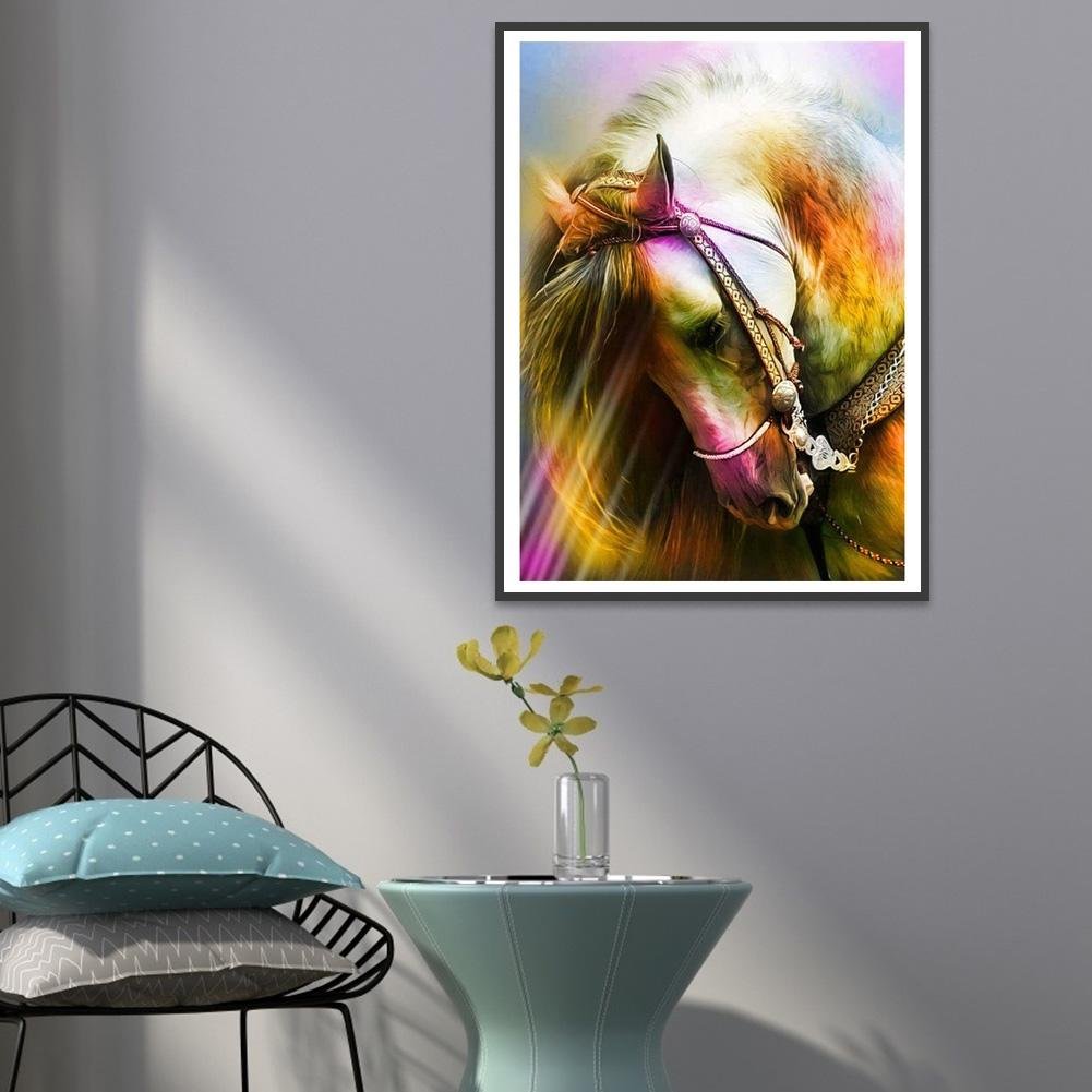Diamond Painting - Full Round - Haughty Horse