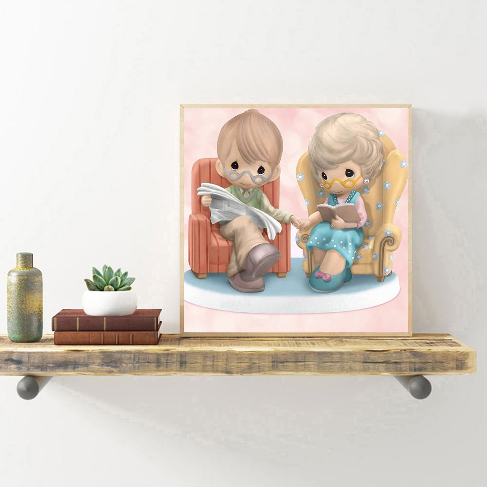 Diamond Painting - Full Round - Sweet Couple (40*40cm)