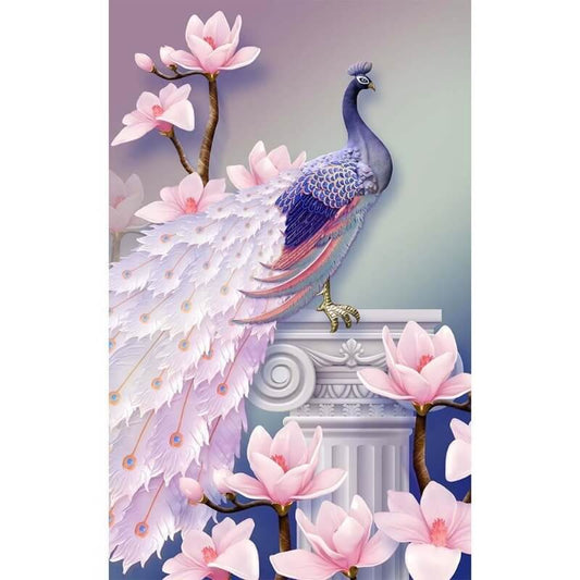 Peacock Lotus Diamond Paintings Kit