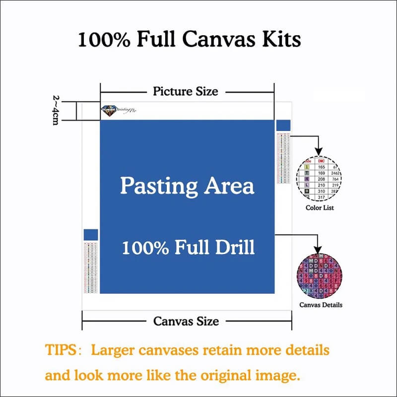 Custom Diamond Painting Kit - Full Drill